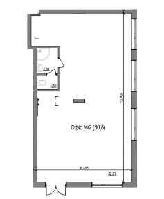 Продаж апартаментів/офісу 80,8 м² в Брюховичах від забудовника