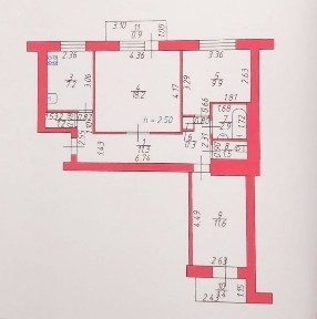 Видова 3-кім. квартира на Молоді (навпроти літака) !