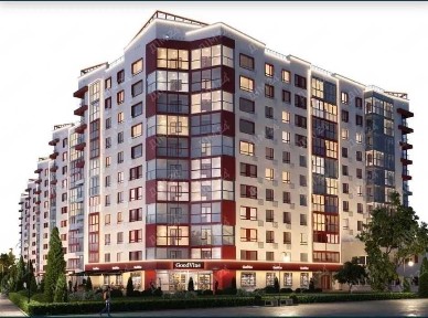 Готова 1-к квартира, зданий будинок, оформлення 2%!