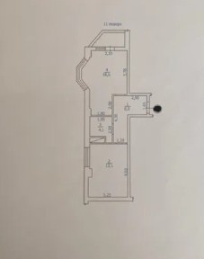 Продаж 1-кімнатної квартири 43 м², Балківська вул.