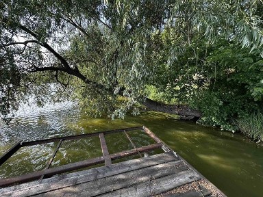 Будинок в смт. Гребінки на березі річки