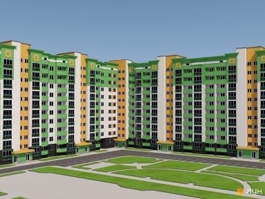 1-кім кв., 41,8 кв. м в ЖК 