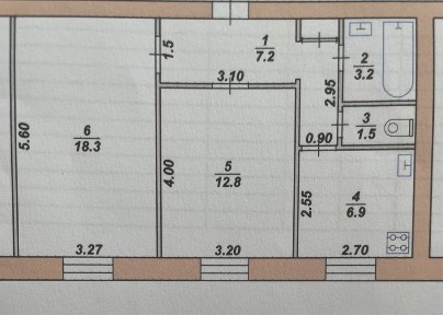 Продам двокімнатну квартиру Центр, вул. Театральна