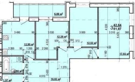 Продам квартиру ЖК <a href='/newbuilding/7872/view/zk-mira-3'>Мира-3</a> Харків, Миру вул.