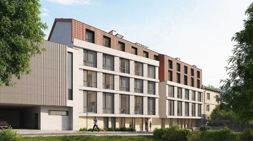 Апартаменти 58 м² у клубному будинку Hyde Park біля парку