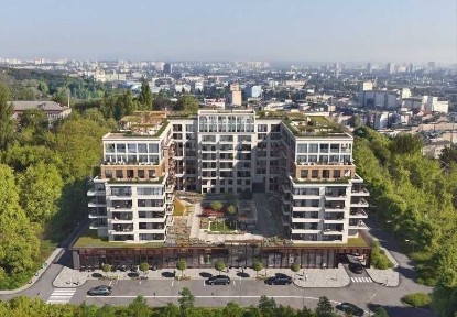 Видова панорамна квартира в ЖК Бізнес класу Olegiv поверх 3 з балконом