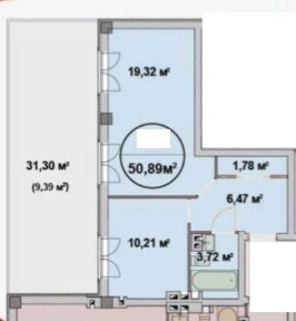 Терраса 32м. кв. Эксклюзивный вариант. Продам 1 к. квартиру <a href='/newbuilding/7059/view/zk-felicita'>Феличита</a>