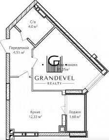 Продаж однокімнатної квартири в ЖК Синергія Сіті, Ірпінь