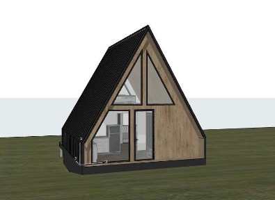 Будинок a-freim з ділянкою в Карпатах