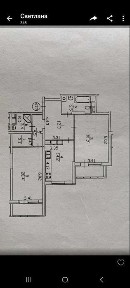 3 комнатная в ЖК Лазурный блюз Туманяна 15 А