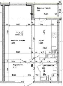 Продаж 1к квартири ЖК на Озерній, Теремки с. Новосілки Єоселя