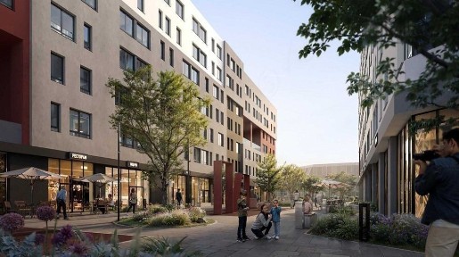 2-к апаратменти з вітальнею 18 м². ЖК Big Ben. Без комісії поряд парк