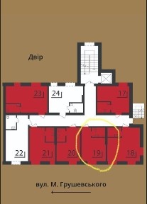 Продам 1к жк Грушевський ул Михаила Грушевского