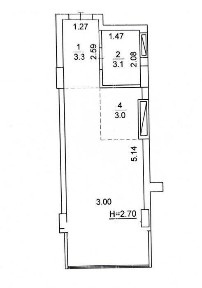Без % Студію 27 м. кв. Шевченківський р-н. Метро Берестейська, Сирець