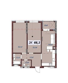 БЕЗ КОМІСІЇ/розтермін/2к. кв. 66м/ЖК Бузковий 2,л-ція Зелена-Навроцького