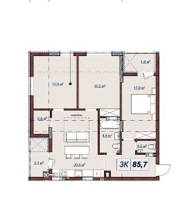 РОЗТЕРМІНУВАННЯ, 3кім. квартира, ЖК Бузковий 2, Зелена-Навроцького