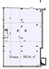 Продаж комерційного приміщення, 190,94 м2, ЖК Family House Орлика.