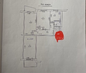 Продам 3х комнатную квартиру Гвардейцев широнинцев 49