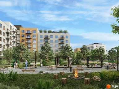 Однокімнатна квартира в ЖК Містечко Південне!