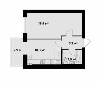 Терміновий продаж Однокімнатної квартири в ЖК Іділіка Авеню