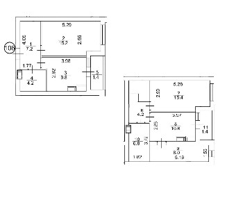Продажа 2-уровневой квартиры 84.2 м², Шолуденко ул.