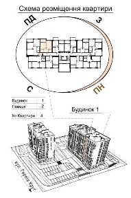 Продаж 1-кімнатної квартири, новобудова ЖК TWINS RESIDENCE Біла Церква