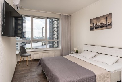 Фантастичний вид на Дніпро. ЖК Зарічний. 2к квартира подобово Київ