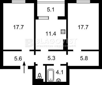 Продаж 2к. ЖК The Lakes.пров Ясинуватський 11