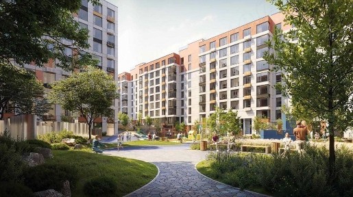 Будинки з автономним опаленням. квартира 47.7 м. кв 1-к Акція