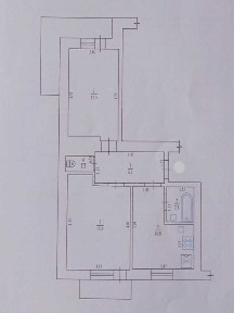 2к з котлом на Алмазному в цегляному будинку І КОД 44035