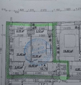 Однокімнатна квартира в центрі