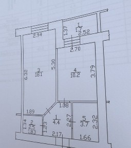 1-но Кімнатна р-н Масани Новобудова