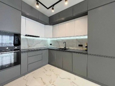 Стильна двокімнатна з кухнею-студією