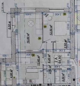 2к двостороння | Велика кухня, гардеробна, центр, Княгинен, 2пов.