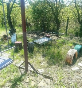 Продам дачный участок с домиком возле села Палиево.