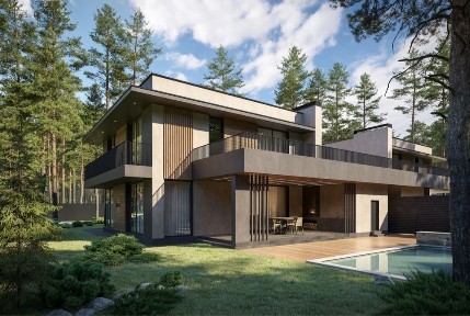 Продажа современного коттеджа в лесу. Пуща-Водица (Мощун) Буча