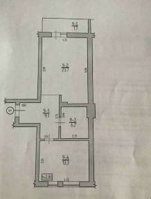Продаж чудової квартири в цнтрі міста.