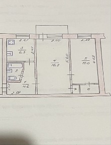 Продам от владельца 2 комнатную квартиру