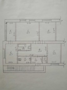 Продам 3-кімнатну квартиру з окремим входом (80 метрів) -Звенигородка