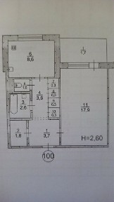 Продаю квартиру 5 Зарічний, Кривий Ріг квартира