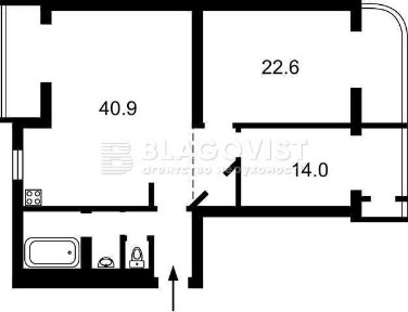 Продаж 3К Івана Мазепи вул. (Січневого Повстання) 12А Совмін Арсенальна