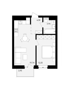  <a href='/newbuilding/4830/view/zk-avalon'>Avalon</a> yard 1 кім квартира Продаж ближній центр авалон Авалон ярд