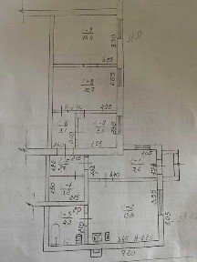 Продам 3 кім. кв. місто Богодухів (404286)