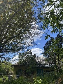 Будинок з Зрубу-Баня с. Велика Загорівка, хутір Степ