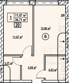 Старт продажу сучасних квартир 800$/м2 у ЖКComfort Hall