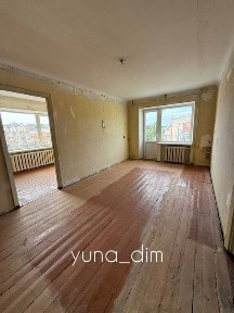 2 кімнатна квартира в центрі міста - під ремонт