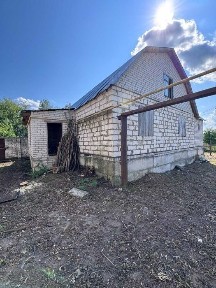 № 10577 - Дом, Черняхов, 2-эт., пеноблок/кирпич