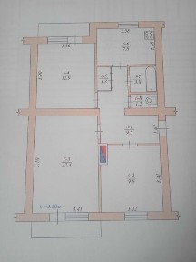 Продається 3 кімнатна квартира
