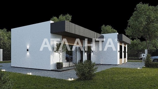 Одноэтажный современный дом на Золотой Горке