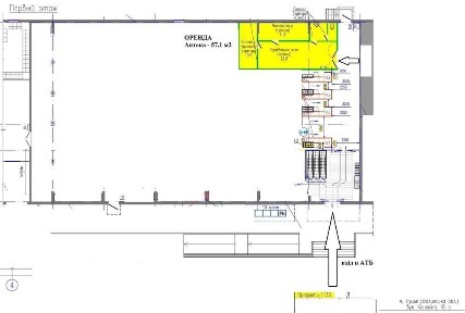 Оренда в АТБ для АПТЕК м. Луцьк, вул. Конякіна, 18 а - 57,1 м2
